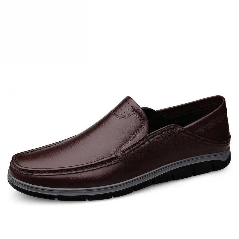 

Luxury Brand Men Shoes Breathable Genuine Leather Handmade Men Casual Shoes Driving Loafers Man Outdoor Sneakers Male Moccasins