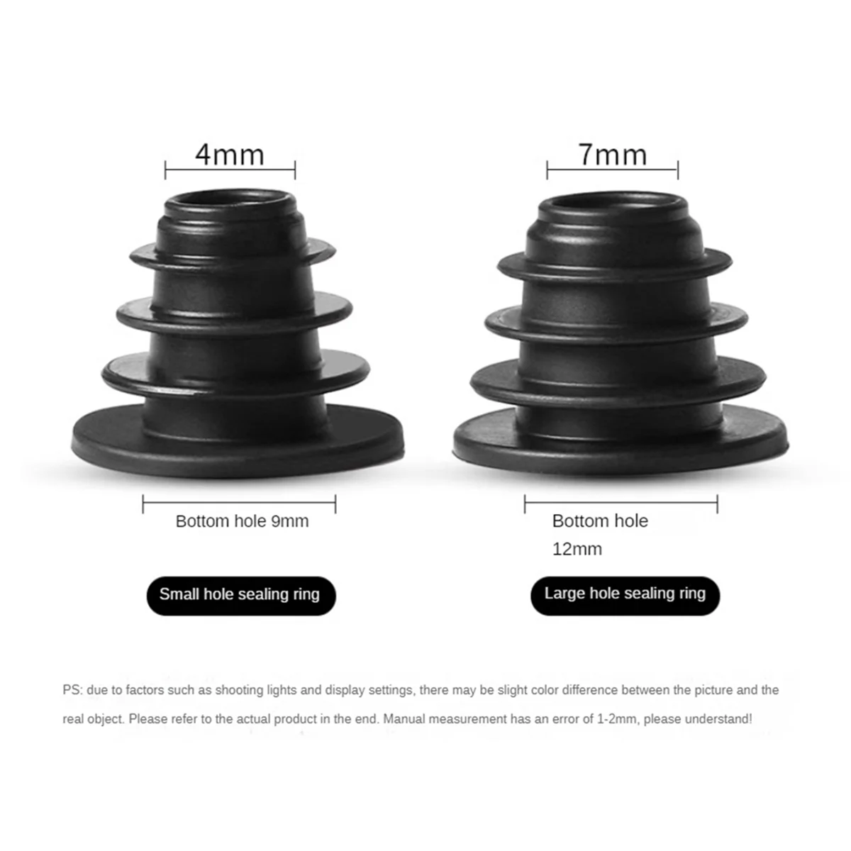 For Ecovacs DEEBOT X1 T10 T20 N9+Series Robot Vacuums Base Station Clean & Sewage Water Tank Rubber Plug Sealing Ring 3