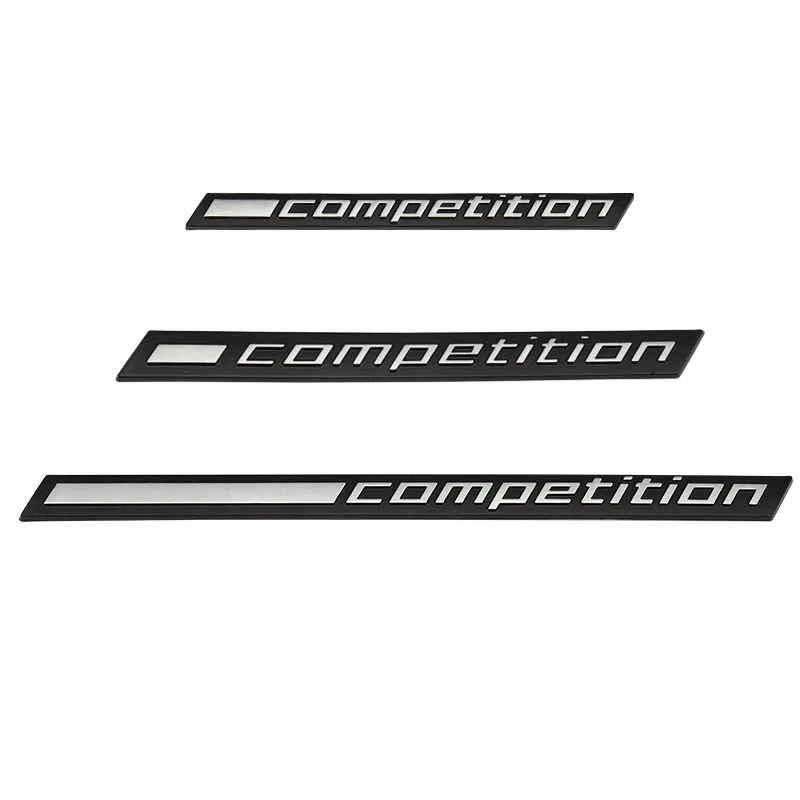 

COMPETITION Car Logo Sticker Emblem Badge Trunk Decal for BMW Thunder Edition M1 M2 M3 M4 M5 M6 M7 M8 M X3 X4 X5 XBadges Sticker