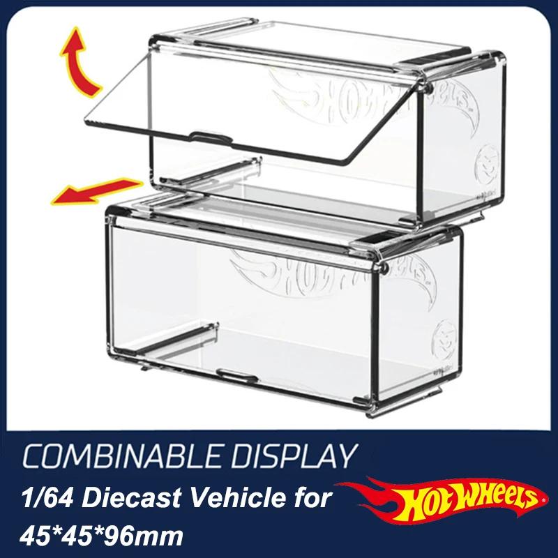 HotWheelsDisplayBoxStorageBoxfor164DiecastModelCarHigh