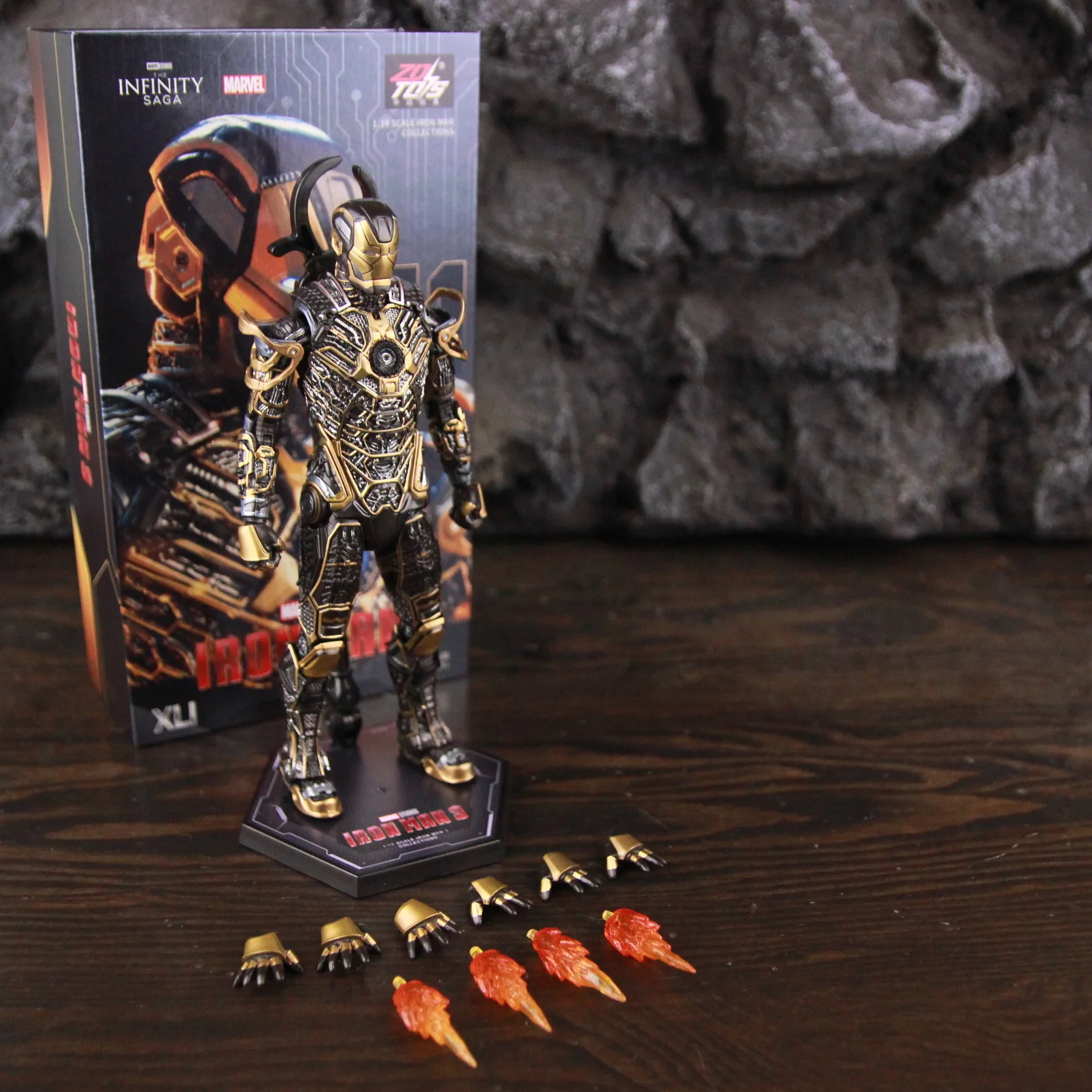 アイアンマン3 アイアンマン・マーク41(ボーンズ) 1/6スケール ムービー・マスターピース】『アイアンマン3』1／6スケール