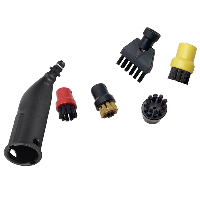 

4X Steam Cleaner Slit Nozzle Brush Sprinkler Nozzle Head Flat Brush For KARCHER SC1/SC2/SC3/SC4/SC5 Steam Cleaner Brush
