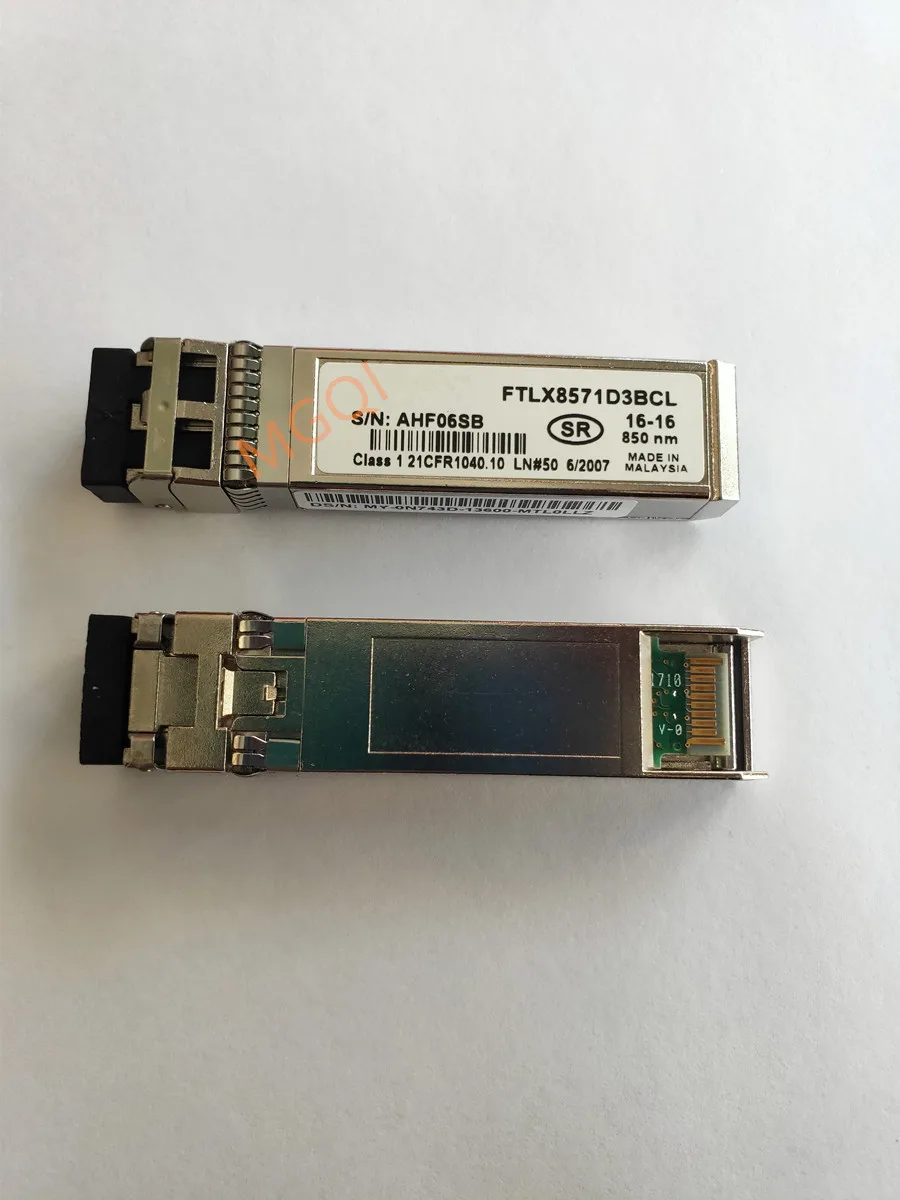 1PCS Del-I/FTLX8571D3BCL/0N743D/10g fiber transceiver/10G 850nm SR network adapter general purpose module/fibra multimodo 10gb avago 10gb fiber transceiver afbr 710smz 850nm 10g network adapter general purpose module 10g compatible module sfp