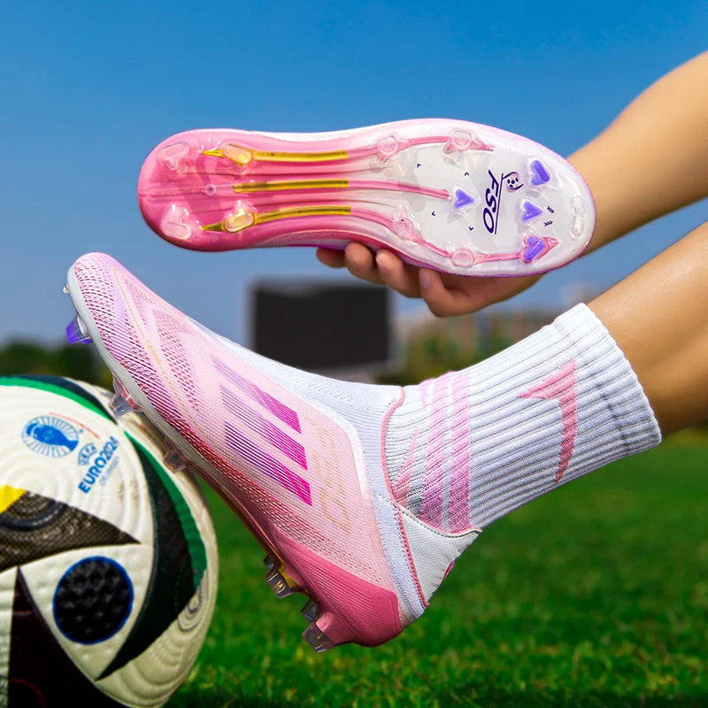 M-2465 الانزلاق على أحذية كرة القدم للرجال التدريب...