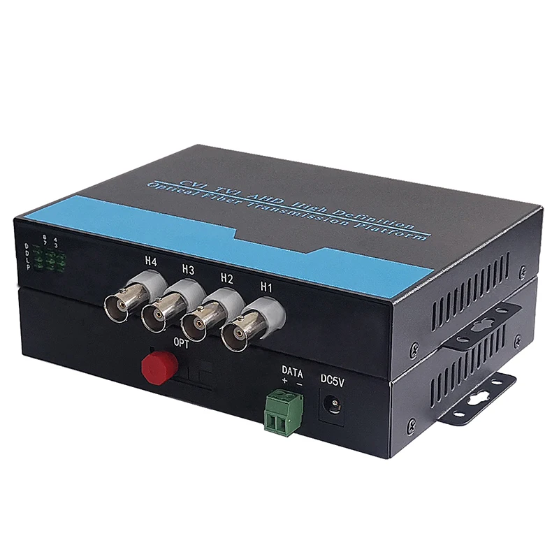 CVI TVI AHD Video optical transceiver CCTV System1CH 2CH 4CH 8CH 1080P coaxial