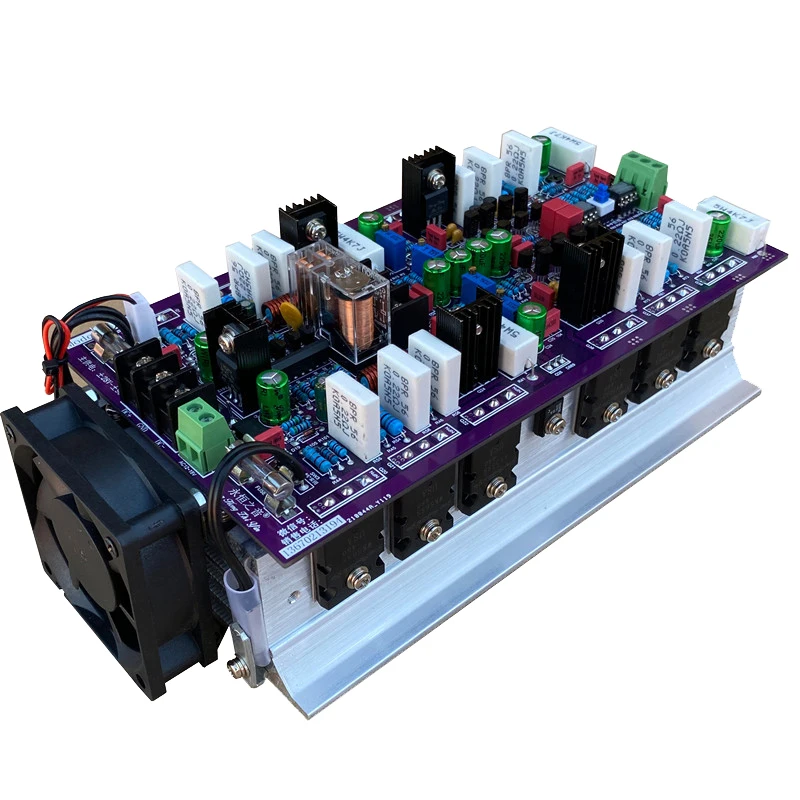 

DLHiFi 960w*2 4Ω 2-channel Amplifier Board Can Bridge Mono High Power 16Pcs Us Transistor WK5688 WY2963 Sweet Voice HIFI Audio