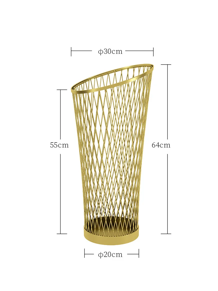 Nordic Creative Umbrella Holder Home Floor Iron Umbrella Stands Indoor Living Room Barrel Storage Tool Furniture