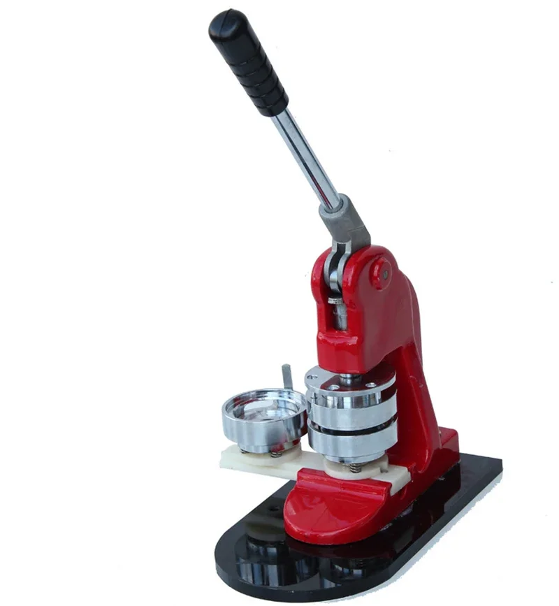 Button Maker 1 Inch 25mm Button Badge Maker 1000pcs Aluminum Frame Free Parts and Circle Cutter