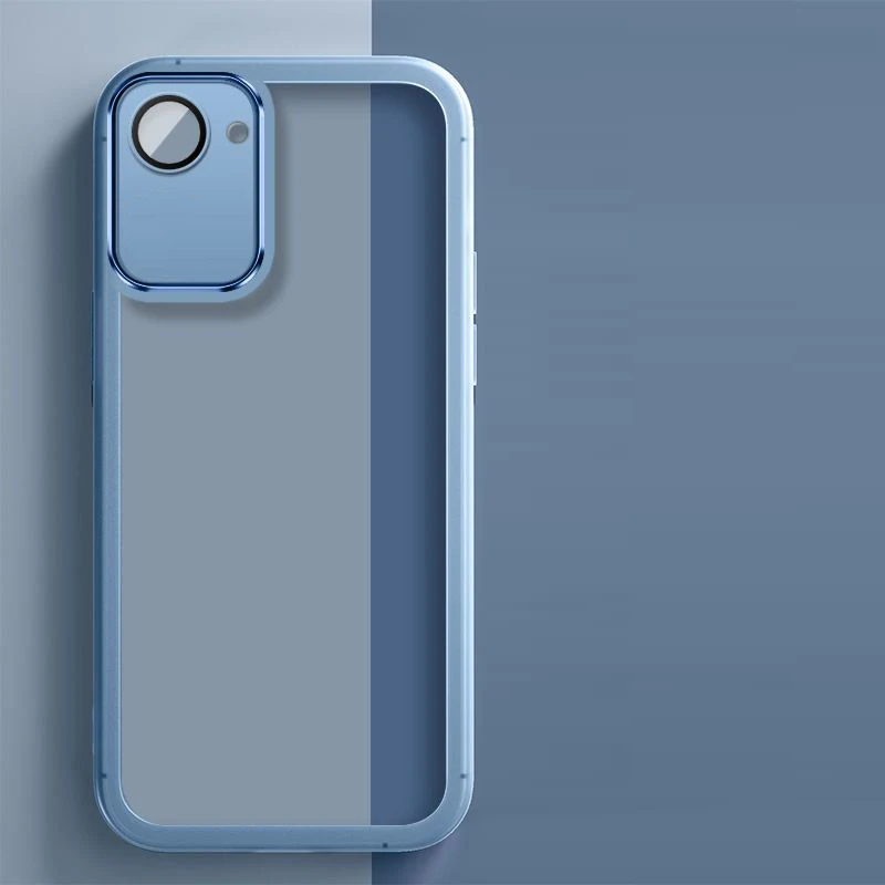 Transparent Silicone Phone Case with Camera Protector Lens Cover