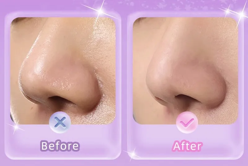 Lishu 100 Sheets Oil Clear Blotting Paper With Powder Puff Oil Control And Makeup Setting Oil Absorbing Wipes Cosmetic Tool
