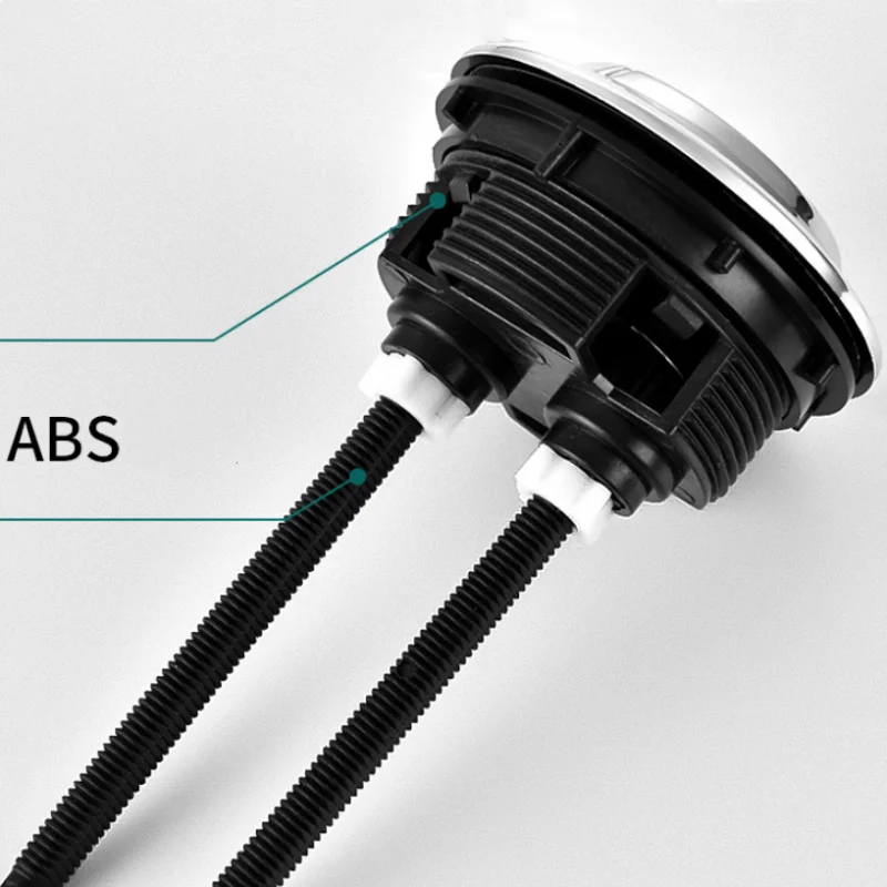 Description Picture 6 of item1PCS Universal Dual Flush Toilet Water Tank Button Round Flushing Valve Closestool Replace Push Buttons For Bathroom Accessories