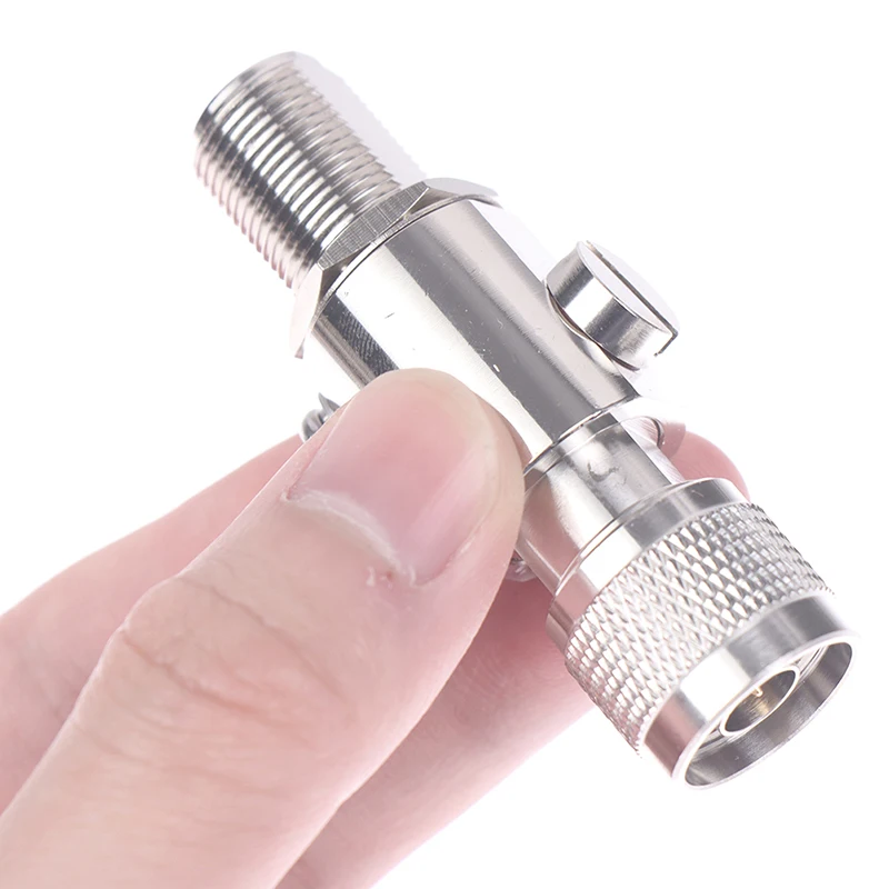 1pc N head antenna lightning arrester base station weak current lightning arrester N male to female protector