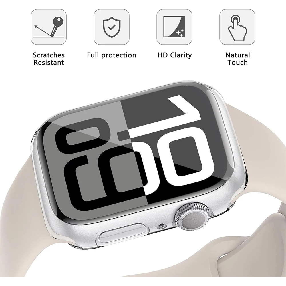 4-Pack Transparent Screen Protector Covers