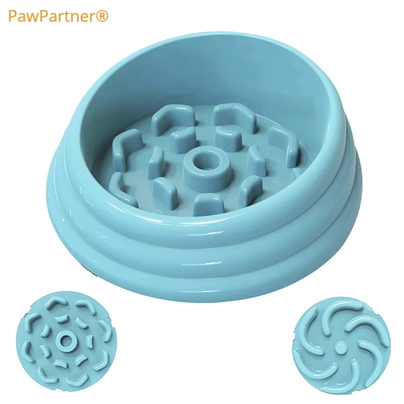 

Миски для медленного кормления домашних животных PawPartner, не содержит Бисфенол А, миска для медленного приготовления пищи для мелких и средних пород собак, не скользит