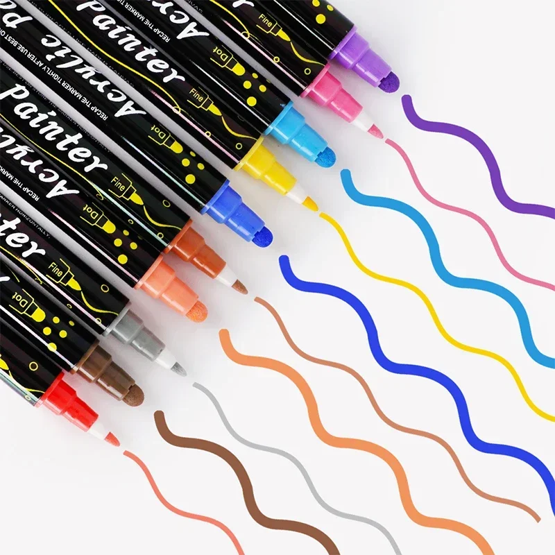 Acrylic Marker 12 24 36 Colors 6