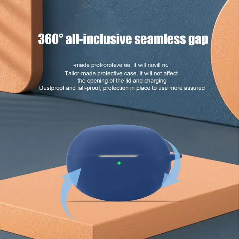 Case For Real Me Buds Air 6 Pro Earphone Silicone Anti-drop Protective Cover Charging Box Sleeve For Wireless Earbuds