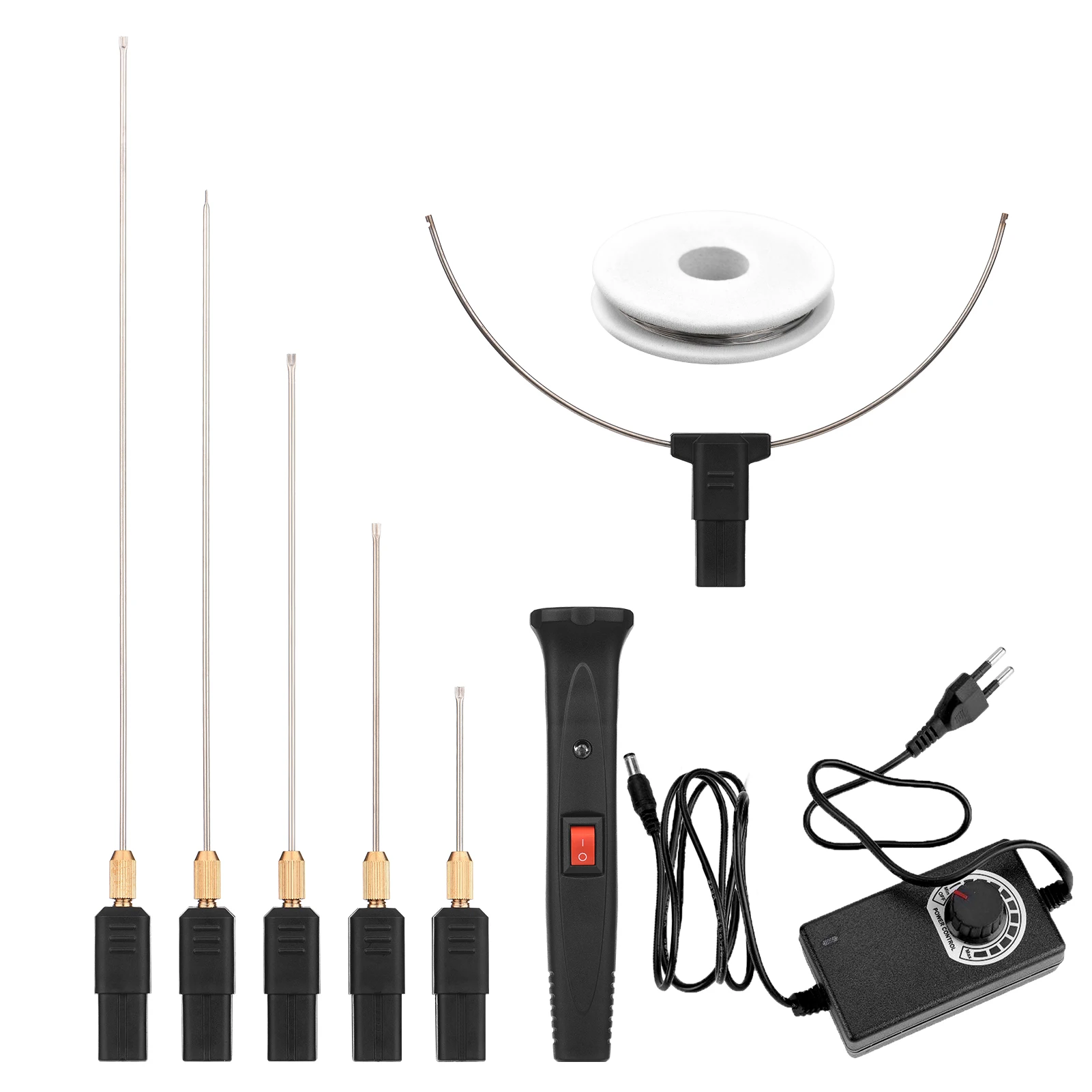 24W Foam Cutter Pen Handheld Electric Foam Cutter Kit Polystyrene Styrofoam Cutting Machine DIY Engraver Tools