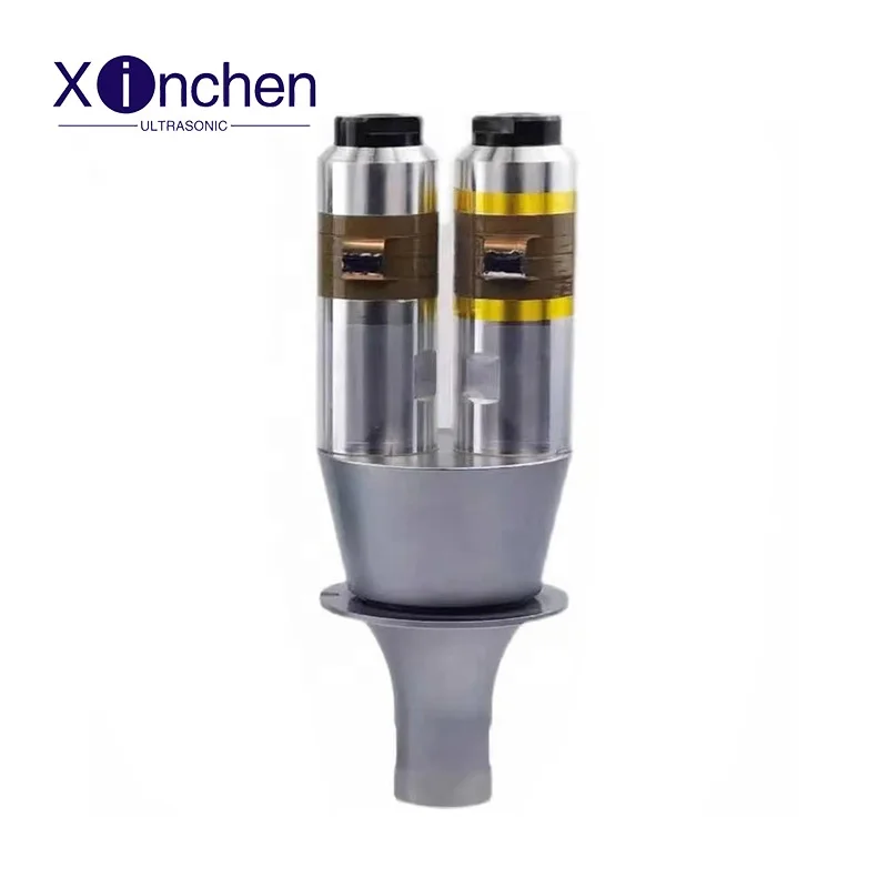 

XCULTRASONIC 15KHZ 4200W Booster Welding Machine Part Ultrasonic Transducer For Welding Plastic