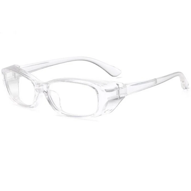 Women Side Shields Cute Safety Goggles Optical Prescription Myopia Glasses -0.5 -1.0 To -6.0 , Square reading +0.5 +1.0 To +6.0 3