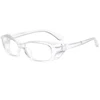Women Side Shields Cute Safety Goggles Optical Prescription Myopia Glasses -0.5 -1.0 To -6.0 , Square reading +0.5 +1.0 To +6.0 3