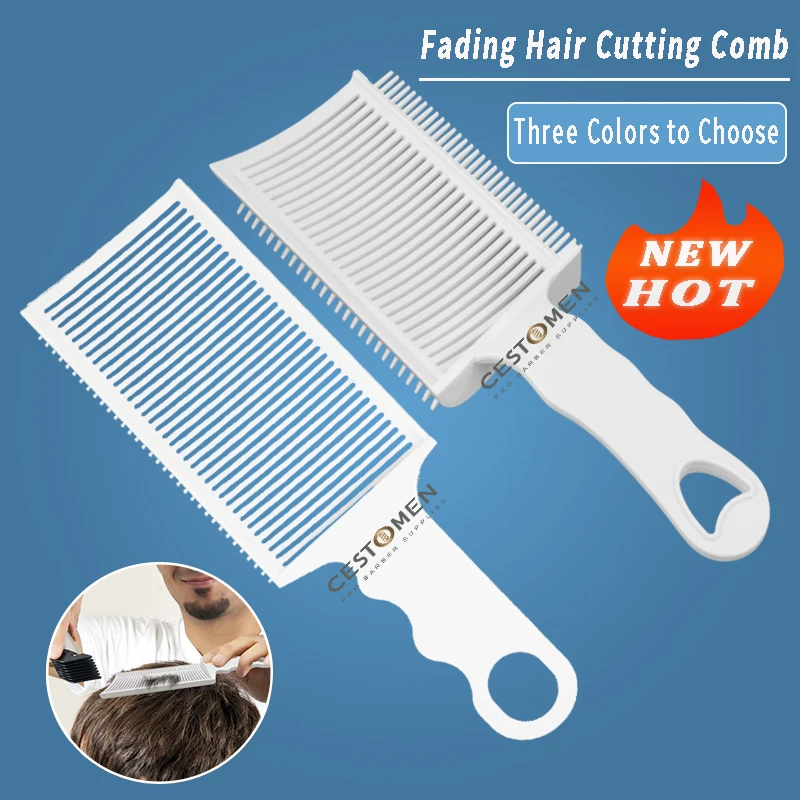 

Professional Barber Flat Top Fading Comb For Men Hair Cutting Comb Anti-static Hair Styling Fade Comb Salon Hairdresser Tools