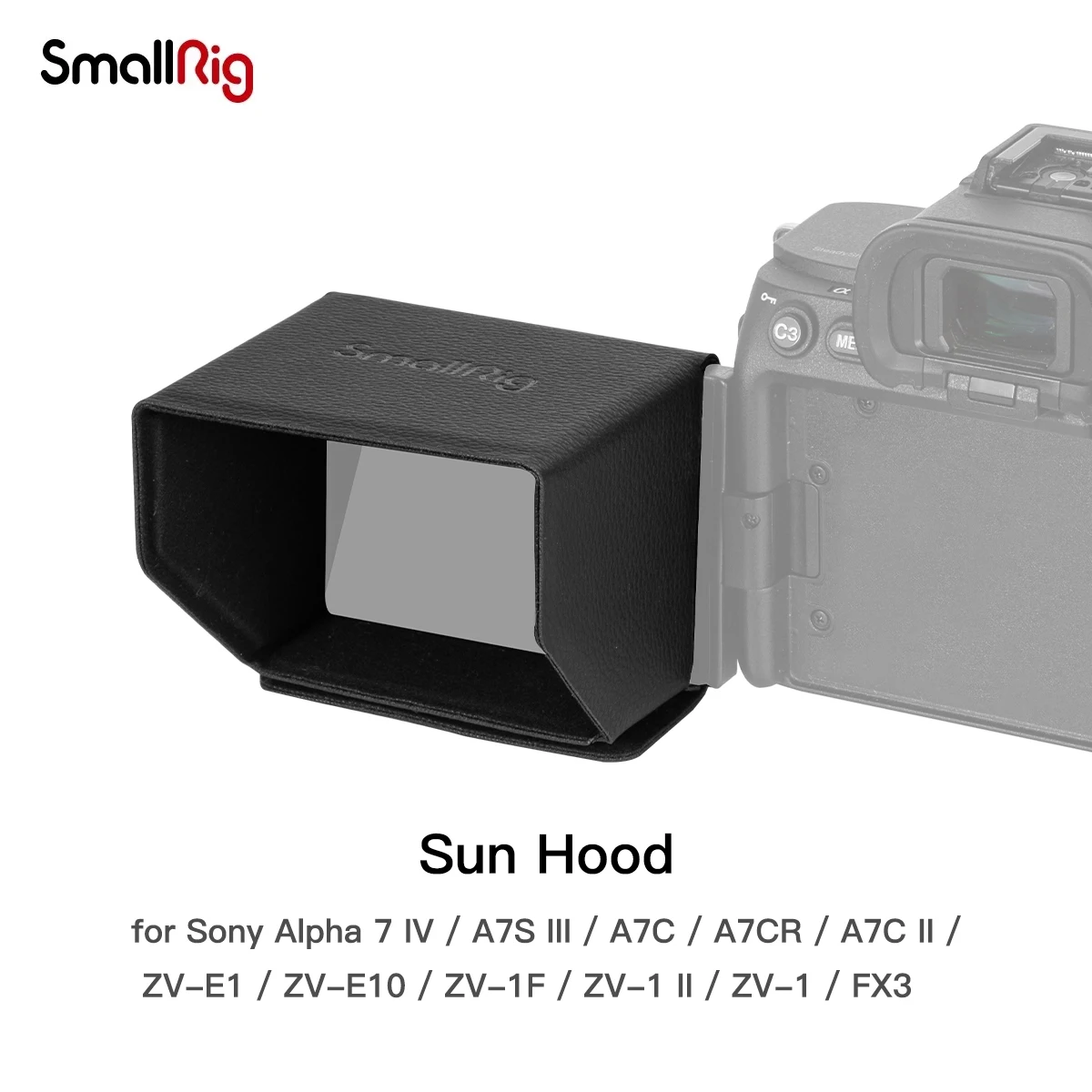 

Солнцезащитный козырек SmallRig 3206 для Sony Alpha7 IV A7S III A7C A7CR A7C II