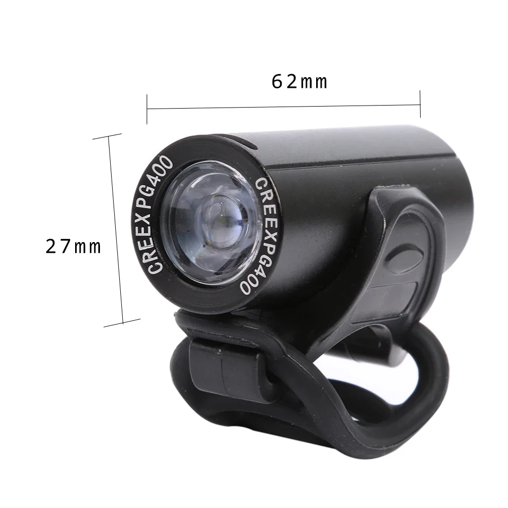 350 루멘 방수 USB 충전식 MTB 프론트 라이트, 자전거 XPG LED 헤드라이트, 내장 배터리 손전등, 자전거 액세서리