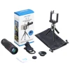 APEXEL 18X25 Monocular Zoom Telephoto Mobile Phone Lens With Tripod For Camping Tourism Portable Spotting Scope Mini Telescope 6