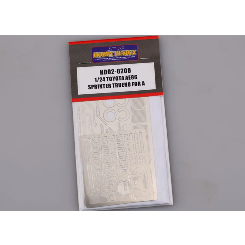 Hobby Design Hd02-0208 1/24 Ae86 Sprinter Trueno Detail-Up Set Modello Di Modifica Dell'Auto Per Aosima Pe + Parti Metalliche