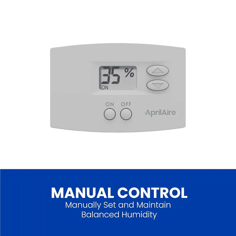 865 Whole House Steam Humidifier Manual Steam Humidifier with Wall Mount Fan Whole House Humidifier for Homes without HVAC 2
