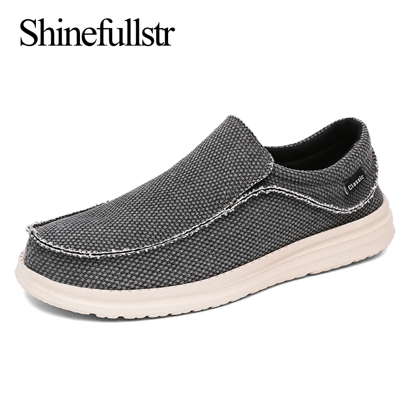 

Summer Men Slip-On Canvas Casual Shoes Light Breathable Canvass Shoes Big Size 47 48 Dropshipping 2023 New