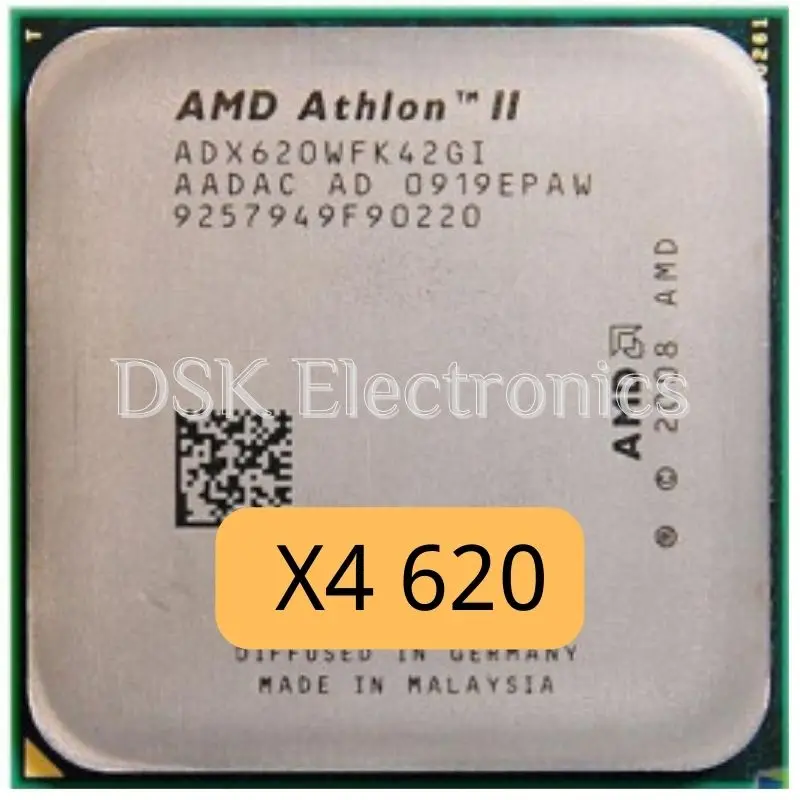 AMD Athlon II X4 620 2,6 GHz Quad Core Quad Thread CPU procesador ...