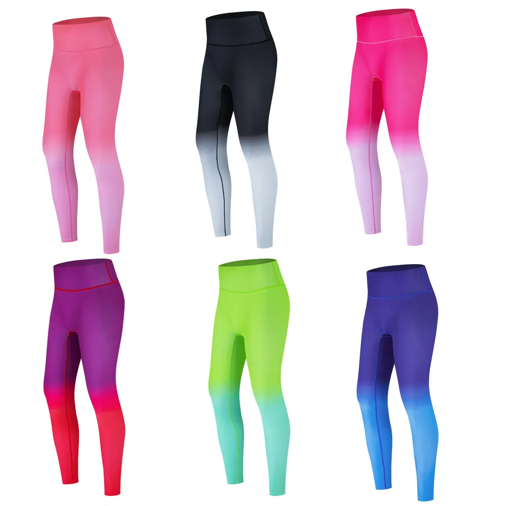 

Weimostar Gradient Yoga Pants Women Leggings For Fitness High Waist Long Pants Seamless Hip Push UP Tights Gym Clothing Female