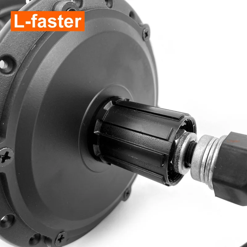 Rear Drive 36V 48V 350W Bicycle Hub Motor Cassette Freewheel 36 Spoke Holes Hidden Wheel Engine For Electric Mountain Bike
