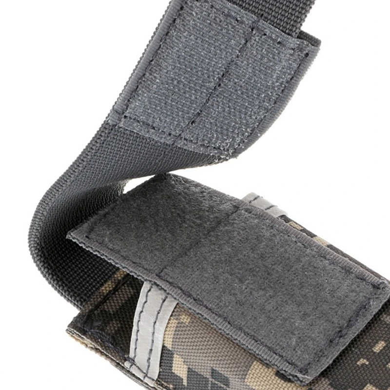 Tactical Molle Single Magazine Pouch 9mm Mag Holster Universal Pistol Mag Holster for G17 G19 M9 P226 Hunting Gear