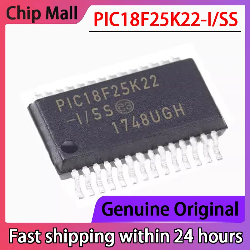 

Original Chip PIC18F25K22-I/SS PIC18F25K22 Microcontroller Chip Microcontroller SSOP-28
