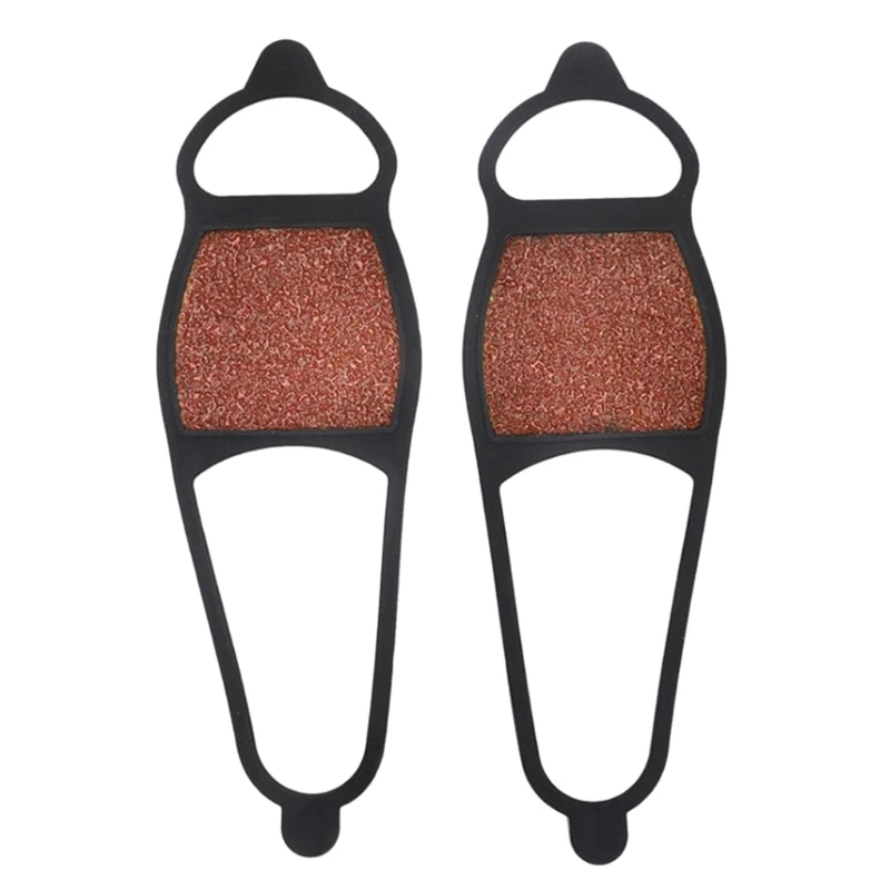

2Pcs Snow Shoes Traction Cleat Crampons Shoes Spikes Covers Ice Grips