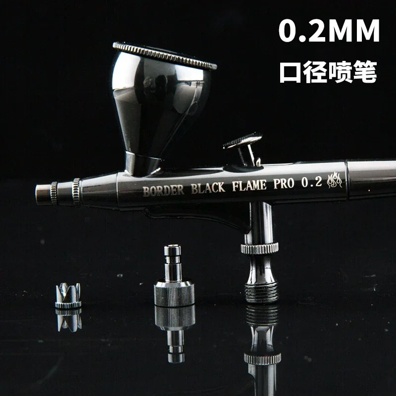 Border Model BD0301 0.2/0.3/0.5mm Airbrush Black Flame PRO Model Paints Spraying Tools For Hobby Tool DIY Accessories acrylic paint model tools