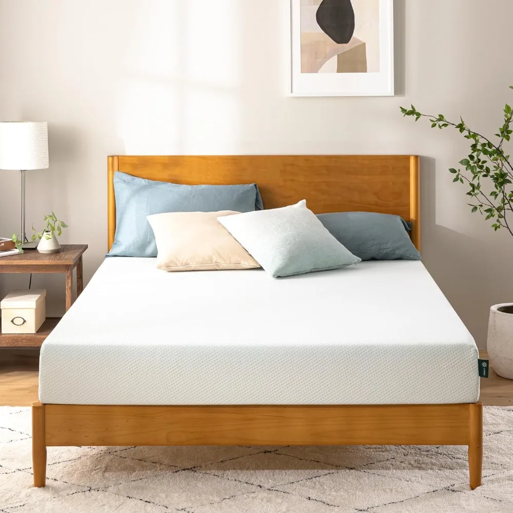 

Mattress, memory sponge mattress, no glass fiber, patented customized contour support and solid base foam, mattress