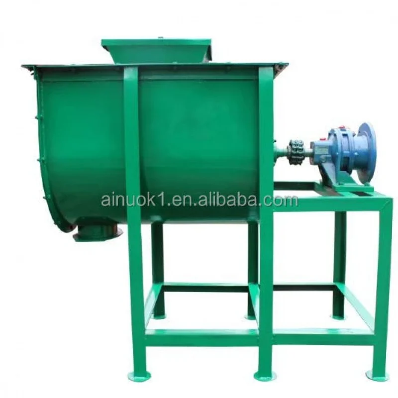 1 Ton Horizontal Mixer Poultry Animal Feed Mixing Machine