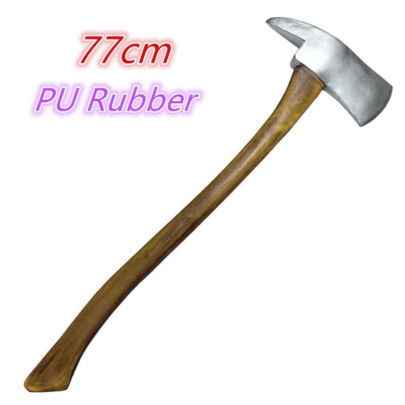 1:1 Cosplay Werkzeug Axt Feuer Axt Tomahawk Scare Requisiten Bühne Leistung Rolle Prop Axt Halloween Sicherheit PU Spielzeug Schwert – Detail 10