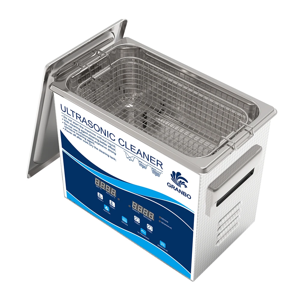 Household Ultrasonic Cleaner Granbo 3.2L 180W Ultrasonic Cleaning for Manicure Dental Instruments