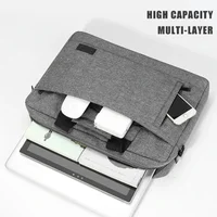 Sac pour ordinateur portable d'affaires, fourre-tout à bandoulière, porte-documents pour ordinateur portable 13 15 17 pouces Macbook Air Pro HP Huawei Asus Dell 5