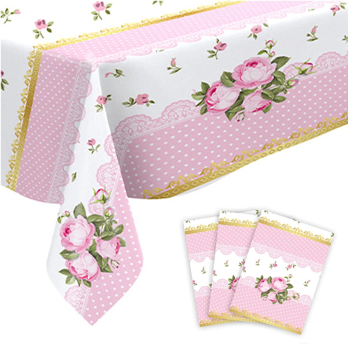 

Рабочие столы, Цветочная бумага, одноразовая скатерть для стола, идеальная Скатерть для свадьбы, детского праздника, дня рождения, красивая