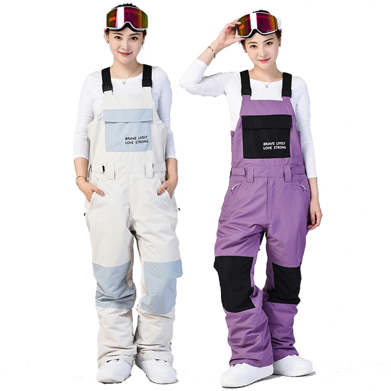 Women's Clothing Bib Overalls Women's Snowboard Clothing Women's