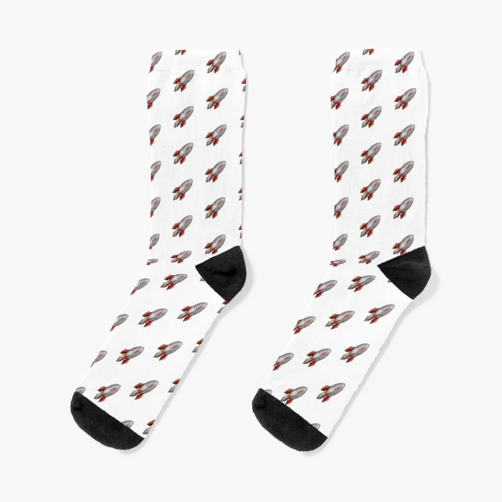 Amc Rocket - To The Moon Vers. 2 Socks Compression Socks Women
