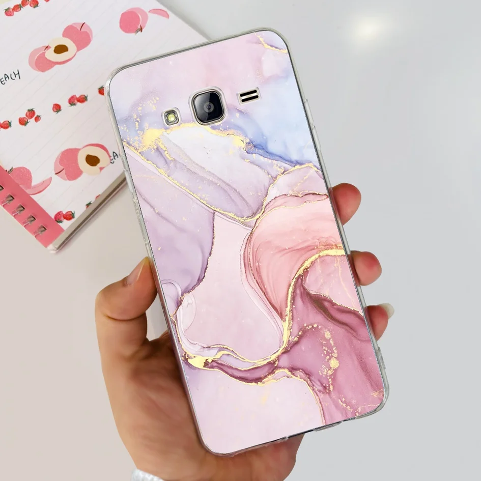Clear Flower Design Soft TPU Silicone Phone Case