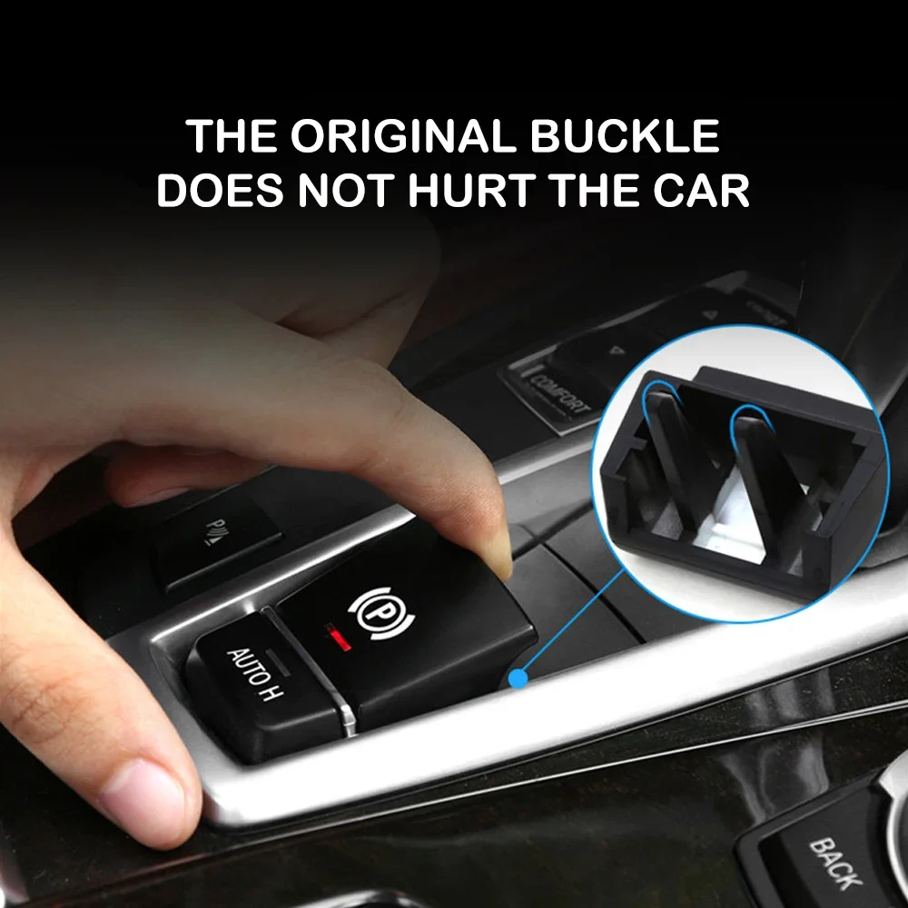 

Car handbrake button for BMW F10 F11 F12 F01 F02 F04 F06 F07 201407-201705 P key Auto button Electronic handbrake 61319159997