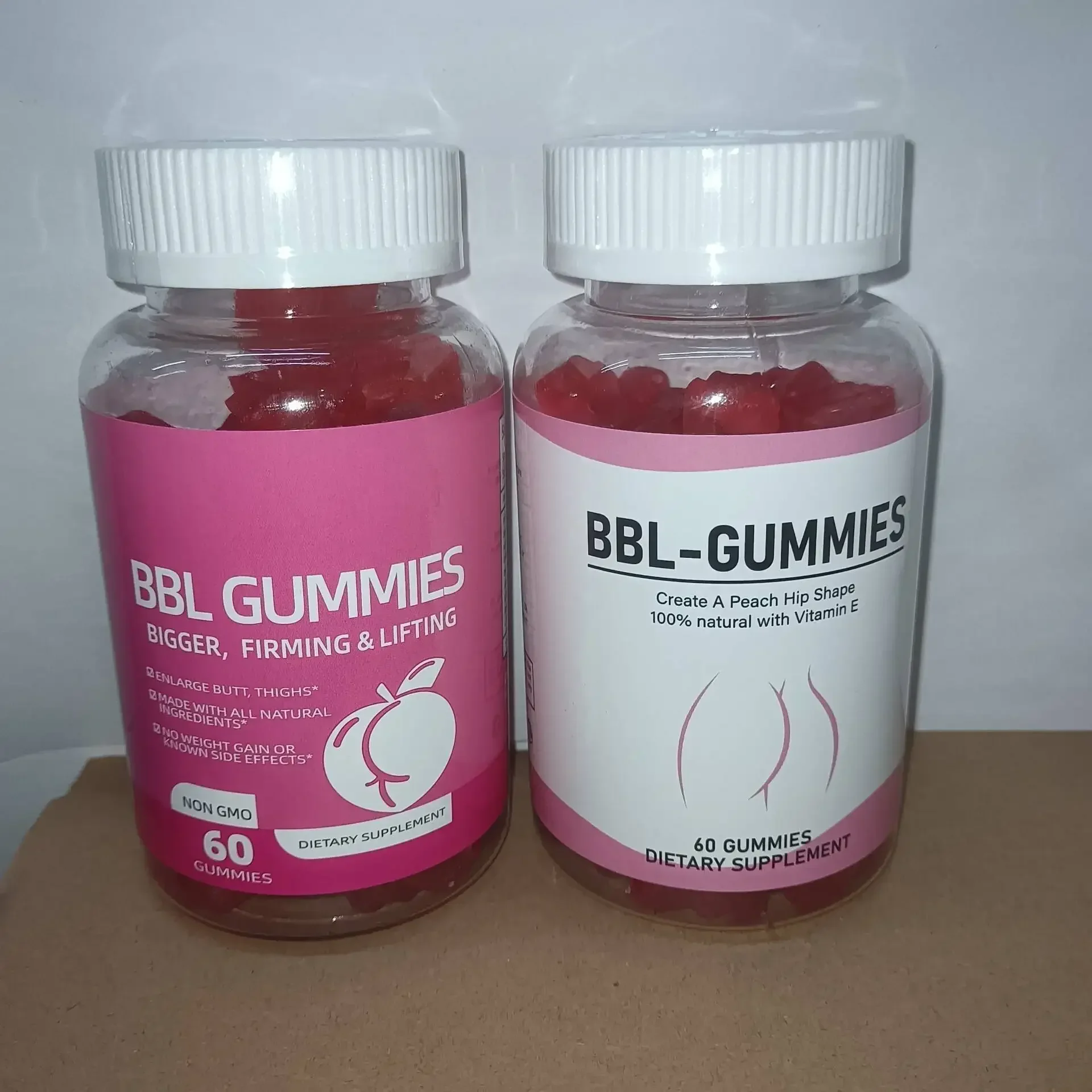 2 bottles of BBL buttock lifting gummies to enhance immunity dietary fiber to tighten and prevent sagging