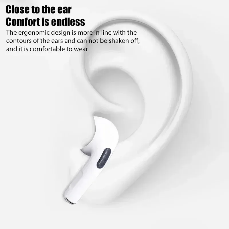 Pro4 TWS Bluetooth Earphone 9D Stereo Wireless Headphone In-Ear HiFi Earbud HandsFree Headset With Microphone For Xiaomi iPhone 3